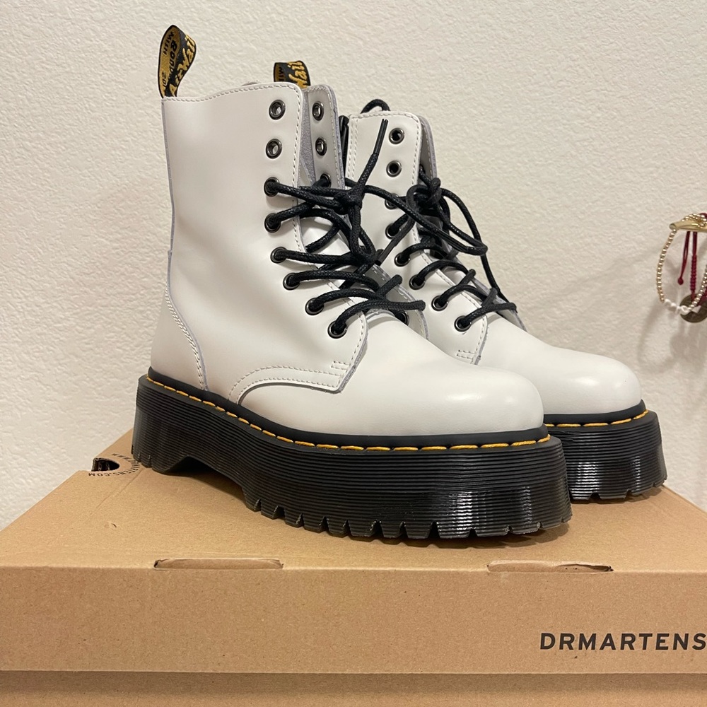 Doc Martens platform boots
